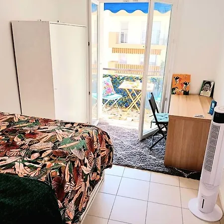 아파트 Ooo Centre Ooo 2 Bedrooms 3 Beds 58m2 Plages A Pied Beach On Foot 앙티브